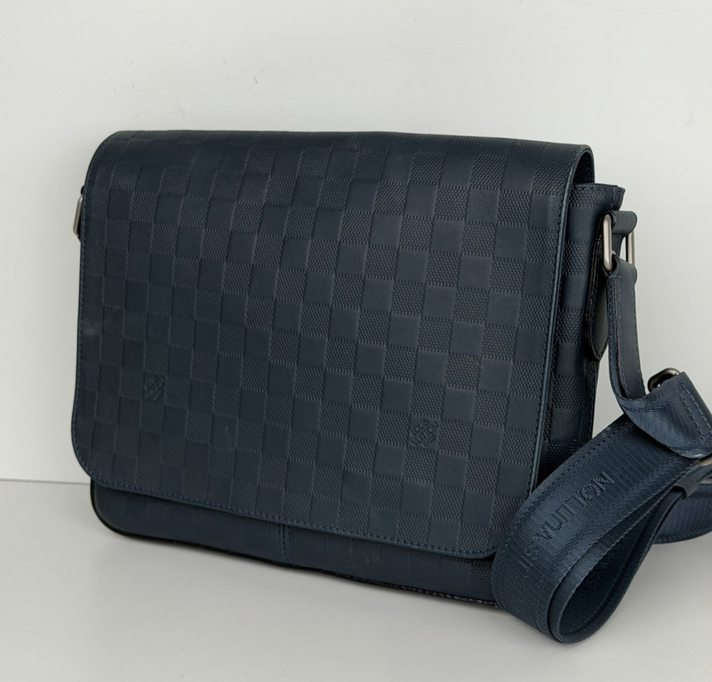 Louis Vuitton District Astral Shoulder Bag PM Damier Infini Leather 2015 S32
